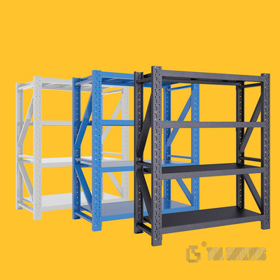 Multi Layers Medium Duty Warehouse Rack TGL Steel Material CE Certificate